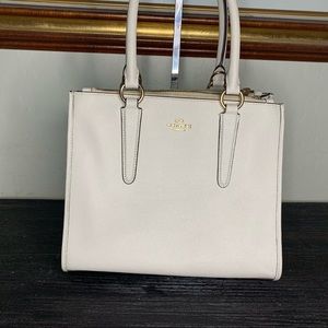 Coach Leather Crosby Carryall Bag